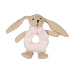 Мягкая погремушка Canpol Babies Розовый кролик, 80/201 цена и информация | Игрушки для малышей | 220.lv
