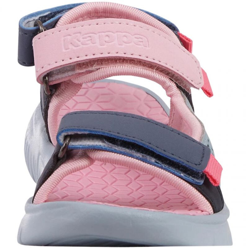 Sandales meitenēm Kappa 260886Mfk 6117, rozā /pelēks cena un informācija | Bērnu sandales | 220.lv