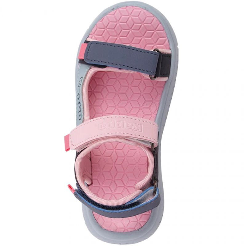 Sandales meitenēm Kappa 260886Mfk 6117, rozā /pelēks cena un informācija | Bērnu sandales | 220.lv