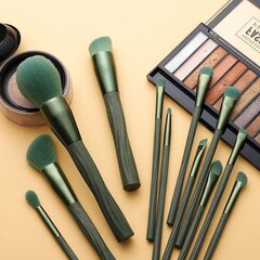 Eigshow Ecopro Набор кистей из 12 предметов Eco Tea Makeup цена и информация | Кисти для макияжа, спонжи | 220.lv