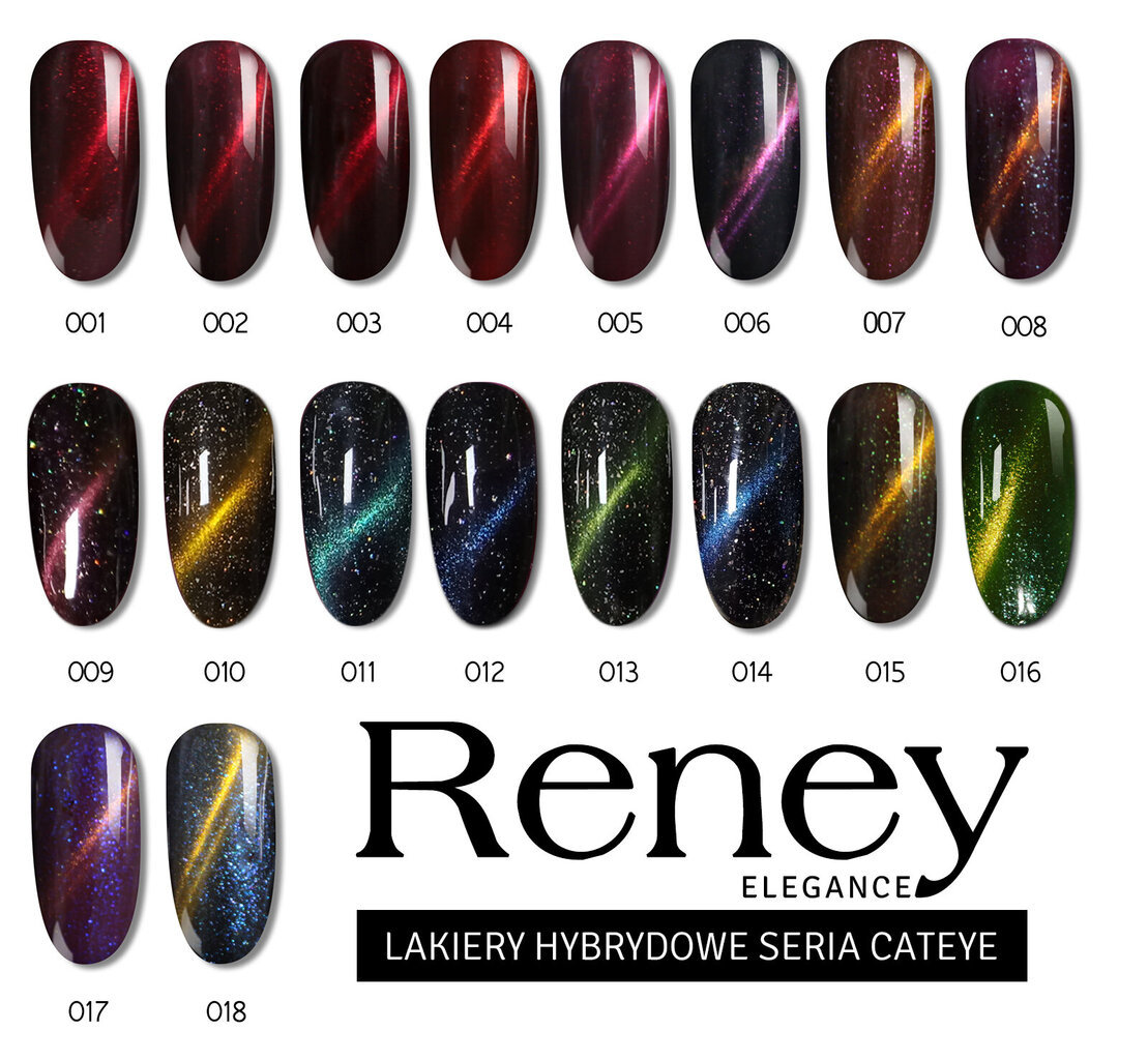 Reney Cat Eye Hybrid laka 006 10ml cena un informācija | Nagu lakas, stiprinātāji | 220.lv