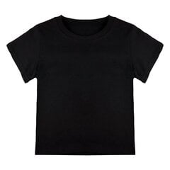 Футболка с короткими рукавами, черная цена и информация | Рубашки для мальчиков | 220.lv