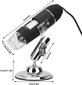Digitālais mikroskops 1600x cena un informācija | Teleskopi un mikroskopi | 220.lv