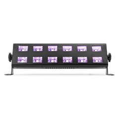 beamZ BUV263 UV Bar 2x 6 LED цена и информация | Праздничные декорации | 220.lv