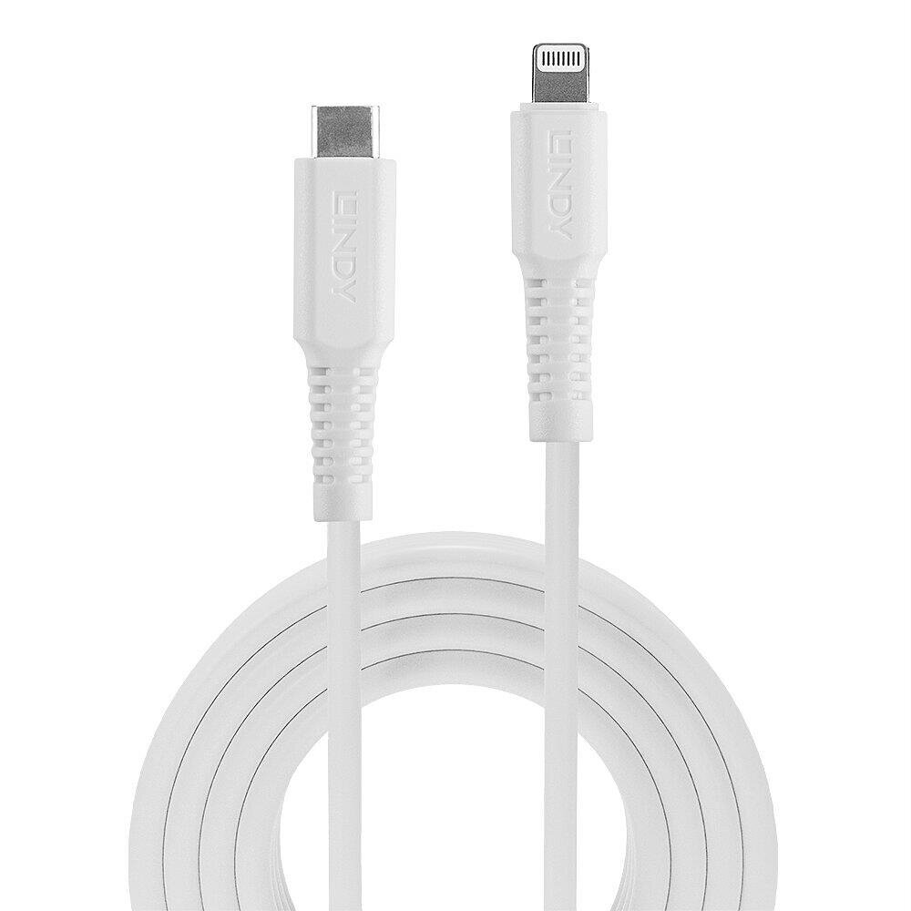 CABLE LIGHTNING TO USB-C 3M/31318 LINDY цена и информация | Savienotājkabeļi | 220.lv