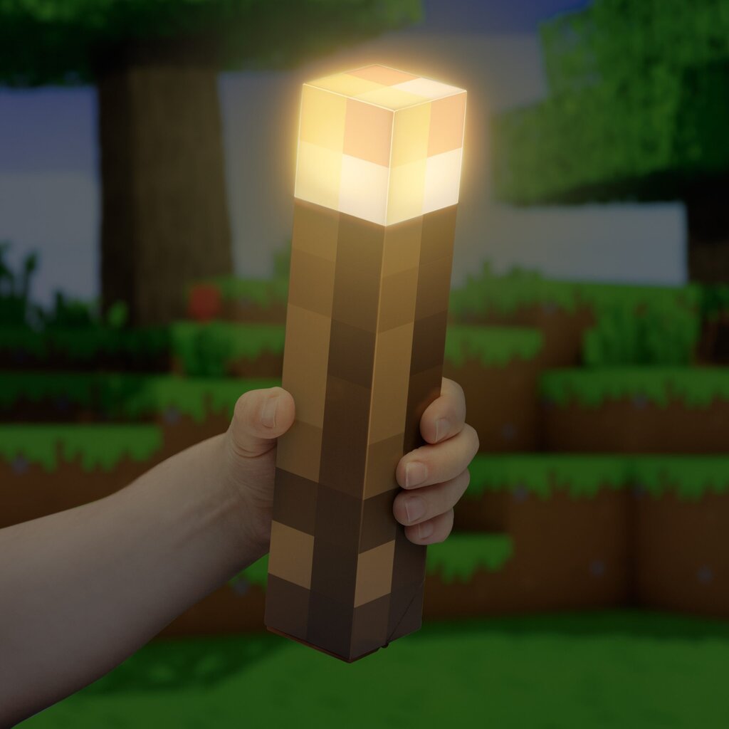 Minecraft Torch Lamp cena un informācija | Datorspēļu suvenīri | 220.lv