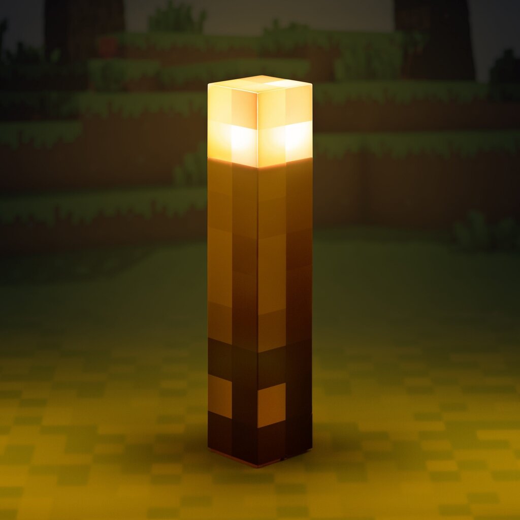 Minecraft Torch Lamp cena un informācija | Datorspēļu suvenīri | 220.lv