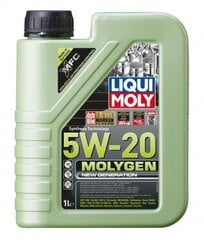 Liqui Moly motoreļļa Molygen New Generation 5W-20 5l cena un informācija | Motoreļļas | 220.lv