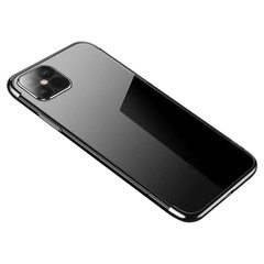 Hurtel Clear Color Case paredzēts iPhone 13 mini, melns cena un informācija | Telefonu vāciņi, maciņi | 220.lv