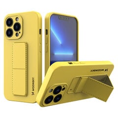 Wozinsky Kickstand Case paredzēts iPhone 13, dzeltens cena un informācija | Telefonu vāciņi, maciņi | 220.lv