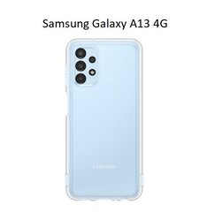 Cиликоновый чехол 0,5 mm для телефона Samsung Galaxy A13 4G, прозрачный цена и информация | Чехлы для телефонов | 220.lv