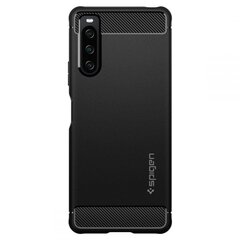 Spigen Rugged Armor paredzēts Sony Xperia 10 IV cena un informācija | Sony Mobilie telefoni un aksesuāri | 220.lv