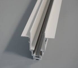 Magnētiska sliede, bez pārklāja balta R35-2 1000mm cena un informācija | Sliežu apgaismojuma sistēmas | 220.lv