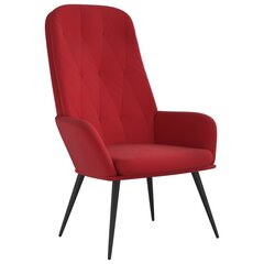 Atpūtas krēsls, sarkanvīna krāsā, samta цена и информация | Кресла в гостиную | 220.lv
