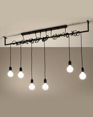 Lampa Salamanca 6 цена и информация | Настенный/подвесной светильник Eye Spot 11 BL, чёрный | 220.lv