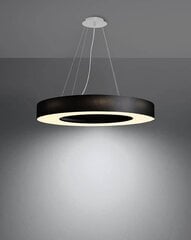 Lampa Saturno 70 melns cena un informācija | Piekaramās lampas | 220.lv