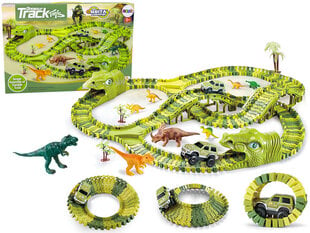 Auto trase- Dinozauru parks cena un informācija | Rotaļlietas zēniem | 220.lv