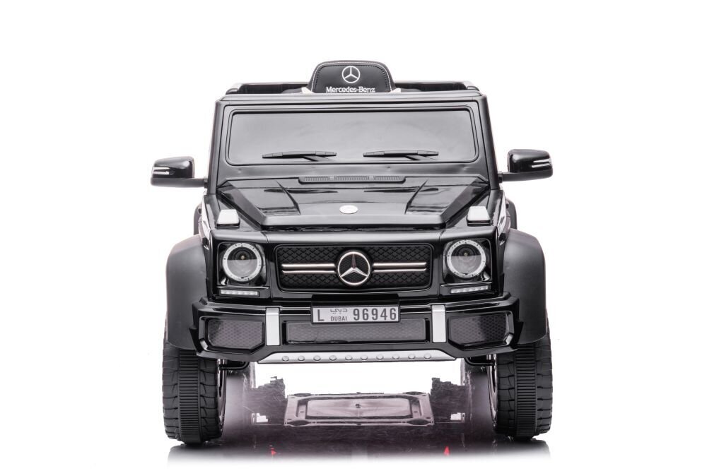 Bērnu vienvietīgs elektromobilis Mercedes G63 6x6, melns cena un informācija | Bērnu elektroauto | 220.lv