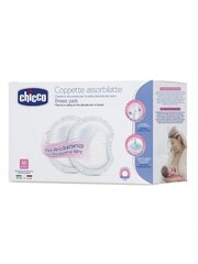 CHICCO Krūšturu ieliktņi anibakteriālie, 60 gb., Balts cena un informācija | Higiēnas preces māmiņām | 220.lv