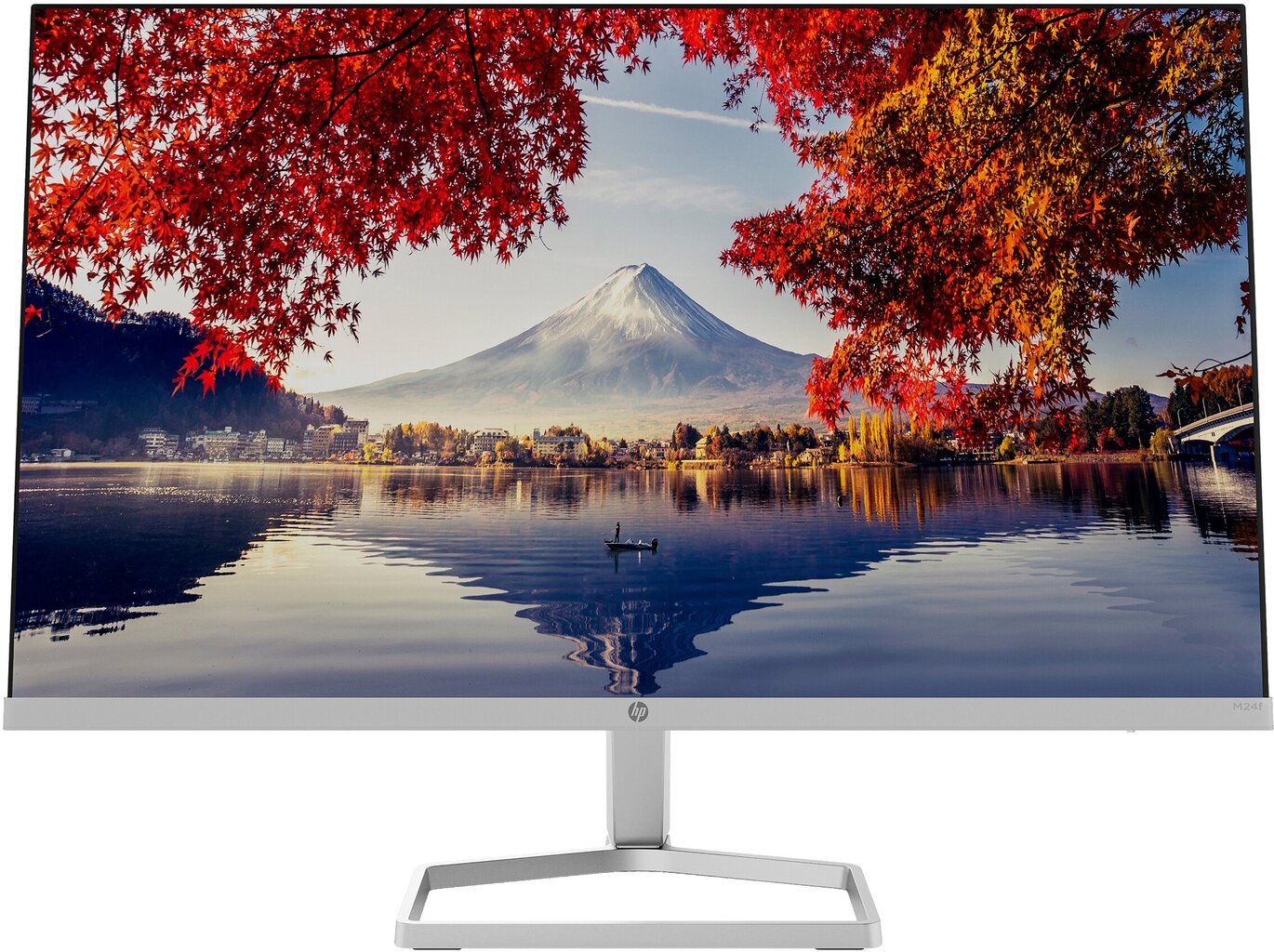 HP M24f FHD Monitor 60.5 cm (23.8") 1920 x 1080 pixels Full HD Black, Silver цена и информация | Monitori | 220.lv