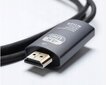 ADAPTERKAABEL USB-C 3.1 TÜÜP C TO HDMI 4K MHL 200cm цена и информация | Adapteri un USB centrmezgli | 220.lv