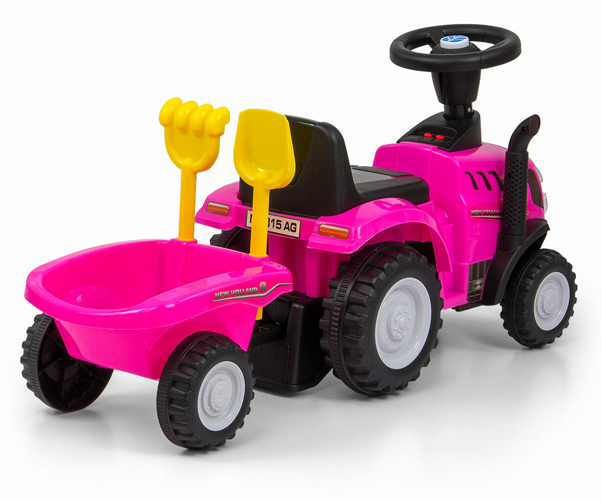 Rozā traktors cena un informācija | Rotaļlietas zēniem | 220.lv
