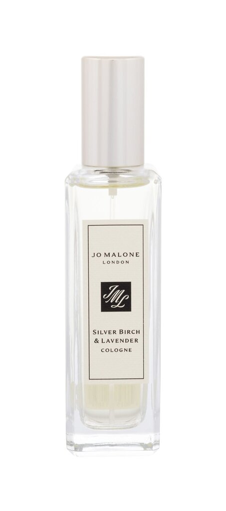 Odekolons Jo Malone Silver Birch & Lavender EDC sievietēm/vīriešeim 30 ml cena un informācija | Sieviešu smaržas | 220.lv