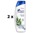 Шампунь HEAD & SHOULDERS, чайное дерево, 400 мл x 2 шт., упаковка