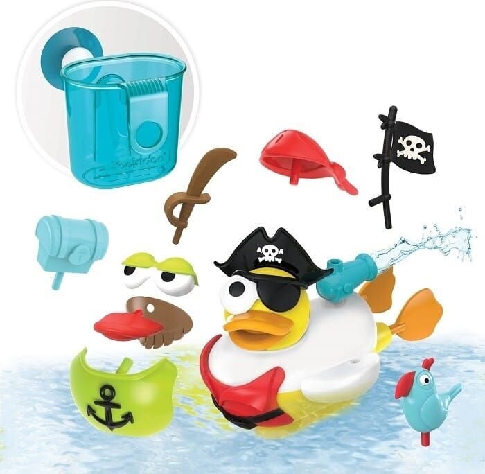 YOOKIDOO vannas rotaļlieta "Pīlēns-pirāts" цена и информация | Rotaļlietas zīdaiņiem | 220.lv