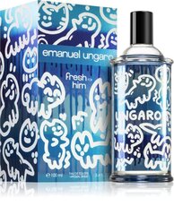 Tualetes ūdens Emanuel Ungaro Fresh For Him EDT vīriešiem, 100 ml cena un informācija | Emanuel Ungaro Smaržas, kosmētika | 220.lv