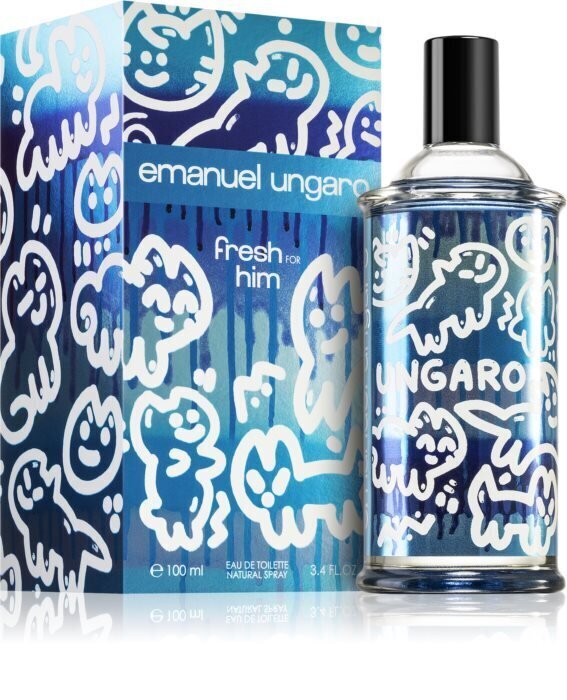 Tualetes ūdens Emanuel Ungaro Fresh For Him EDT vīriešiem, 100 ml cena un informācija | Vīriešu smaržas | 220.lv