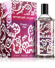 Tualetes ūdens Emanuel Ungaro Fresh For Her EDT sievietēm, 100 ml cena un informācija | Sieviešu smaržas | 220.lv