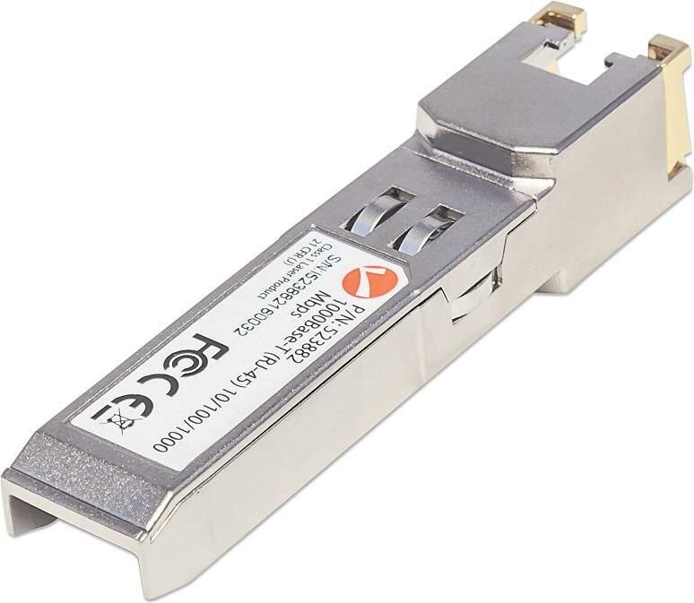 Modulis Intellinet Mini GBIC SFP 1000Base-T RJ45 цена и информация | Kabeļi un vadi | 220.lv