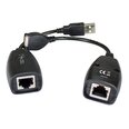 USB pagarinātājs Techly līdz 50 m tīkla kabelim Cat5e/6, RJ45