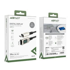 Телефонный кабель Acefast MFI USB-C - Lightning 1.2м, 30Вт, 3А цена и информация | Кабели для телефонов | 220.lv