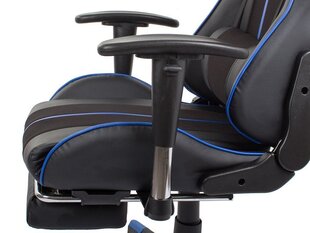 Spēļu krēsls, melns/zils цена и информация | Офисные кресла | 220.lv