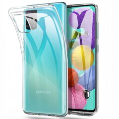 Силиконовый чехол Mocco Ultra Back Case для Samsung Galaxy A32 5G, Прозрачный цена и информация | Чехлы для телефонов | 220.lv