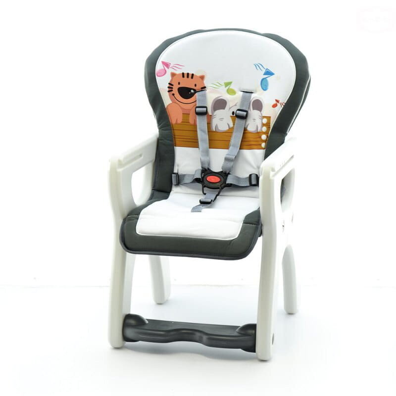 Pelēks daudzfunkcionāls barošanas krēsls - galds, Comfort cena un informācija | Barošanas krēsli | 220.lv