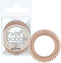 Invisibobble Invisibobble Slim (3 gab.) - Plāna spirālveida matu lente 3 mm Of Bronze and Beads цена и информация | Аксессуары для волос | 220.lv