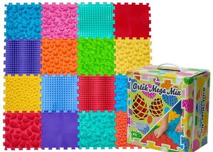 Ortopēdisko paklājiņu komplekts "Puzzle Mega Mix 16", Ortek cena un informācija | Attīstošie paklājiņi | 220.lv