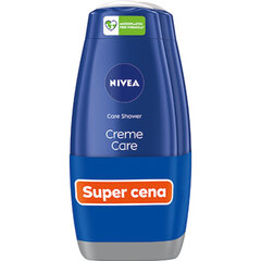 Nivea Creme Care Shower Gel ( 2 x 500 ml ) - Sprchový gel 500ml цена и информация | Масла, гели для душа | 220.lv