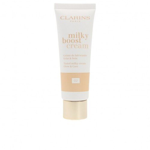 Clarins Milky Boost Cream Glow & Care - BB krēms 45 ml 05 #e1b48d cena un informācija | Sejas krēmi | 220.lv