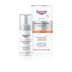 Eucerin Hyaluron-Filler Vitamin C Booster - Izgaismojošs pretgrumbu serums ar C vitamīnu 3 ml cena un informācija | Serumi sejai, eļļas | 220.lv