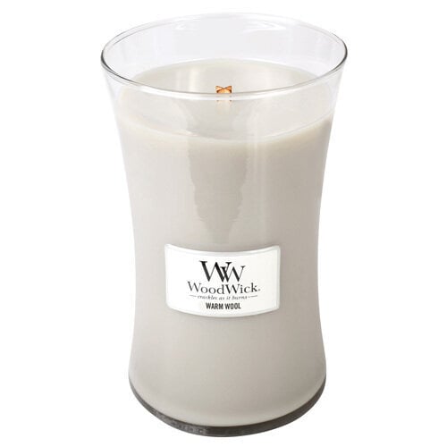 WoodWick aromātiska svece Silta Vilna, 85 g cena un informācija | Sveces un svečturi | 220.lv