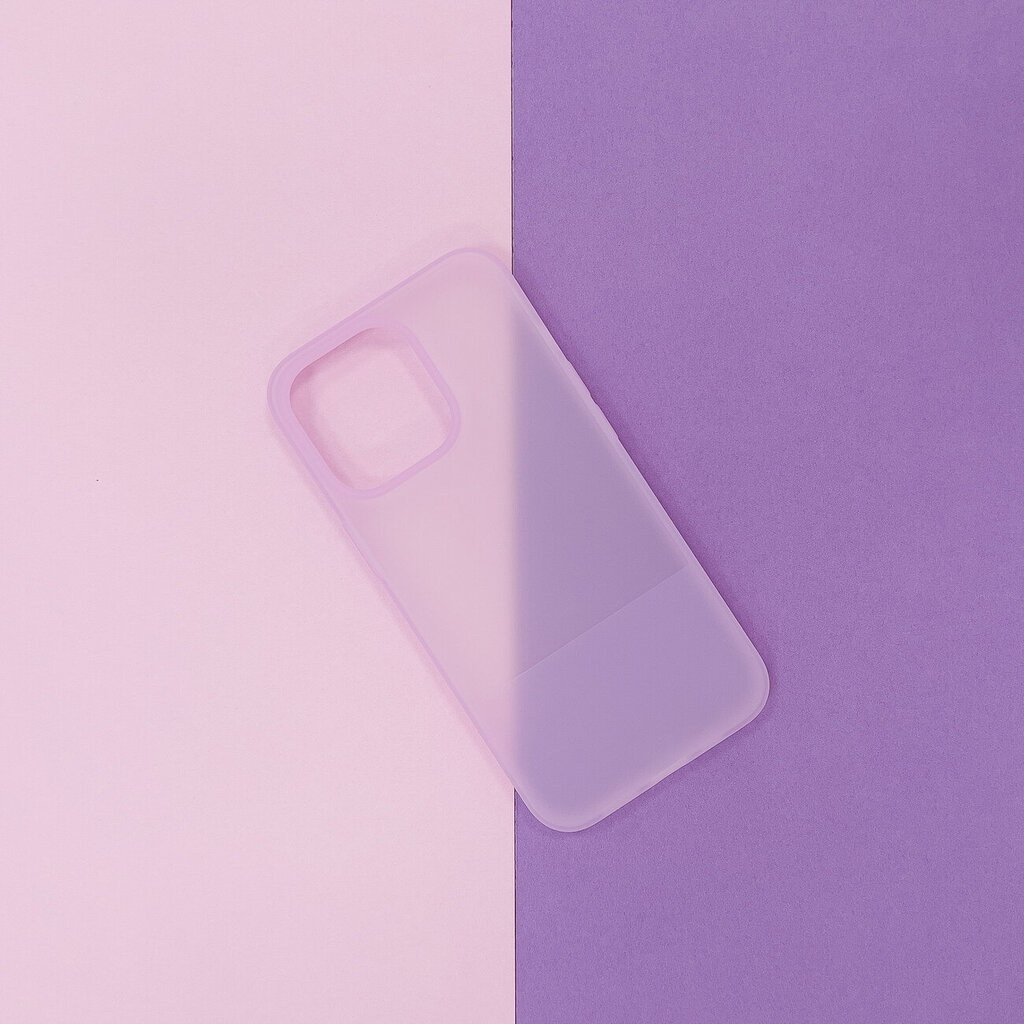 Kingxbar Plain Series case cover for iPhone 13 silicone cover purple (Purpurowy) cena un informācija | Telefonu vāciņi, maciņi | 220.lv