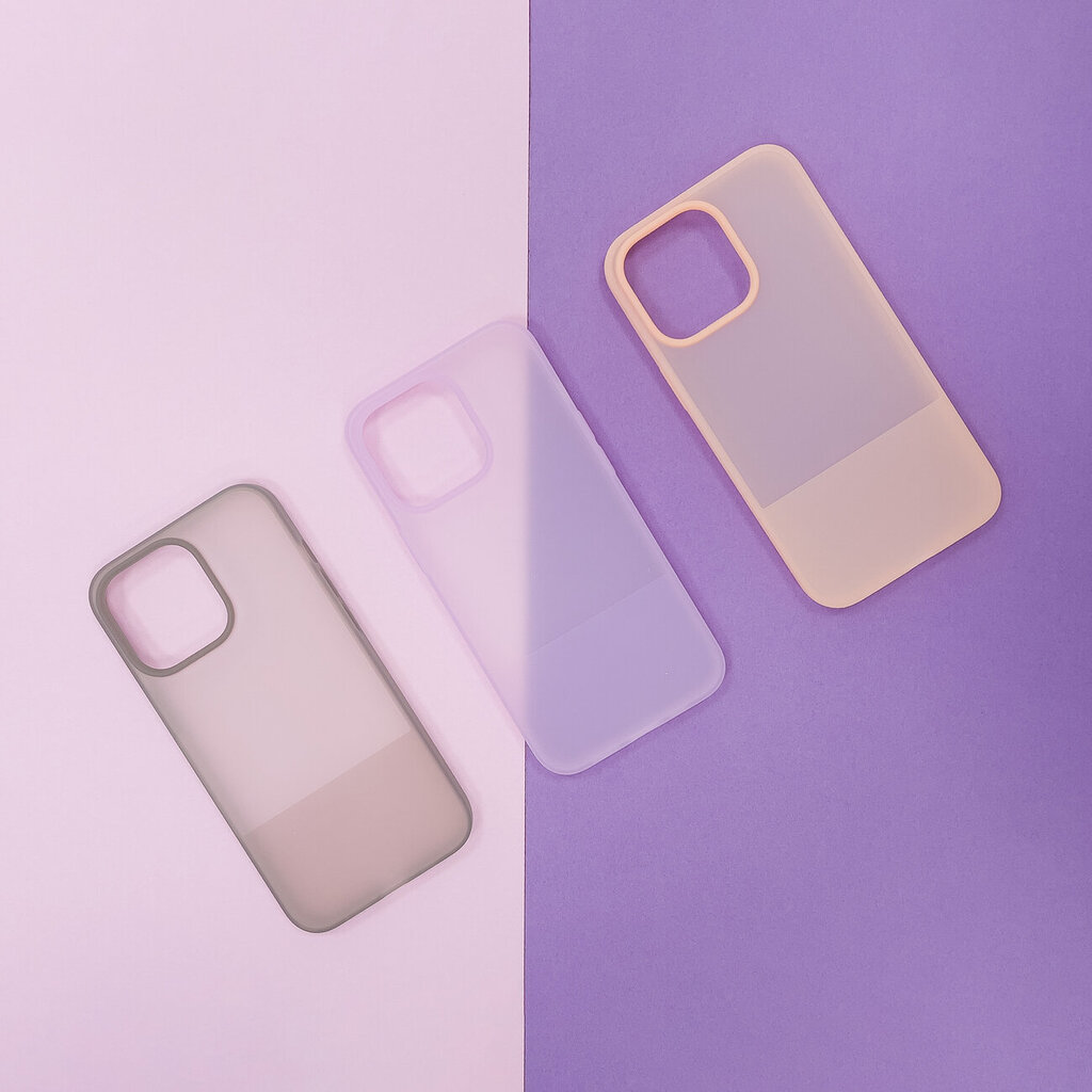 Kingxbar Plain Series case cover for iPhone 13 silicone cover purple (Purpurowy) cena un informācija | Telefonu vāciņi, maciņi | 220.lv