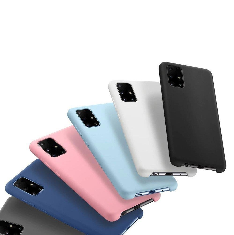 Silicone Case Soft Flexible Rubber Cover paredzēts Samsung Galaxy S21 Ultra 5G cena un informācija | Telefonu vāciņi, maciņi | 220.lv