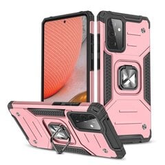 Wozinsky Ring Armor Hybrid Case paredzēts Samsung Galaxy A72 4G, rozā cena un informācija | Telefonu vāciņi, maciņi | 220.lv