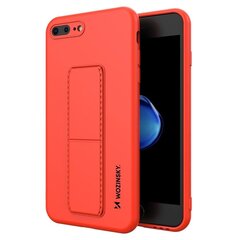 Wozinsky Kickstand Case paredzēts iPhone 8 Plus / iPhone 7 Plus, sarkans cena un informācija | Telefonu vāciņi, maciņi | 220.lv