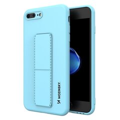 Wozinsky Kickstand Case paredzēts iPhone 8 Plus / iPhone 7 Plus, zils cena un informācija | Telefonu vāciņi, maciņi | 220.lv